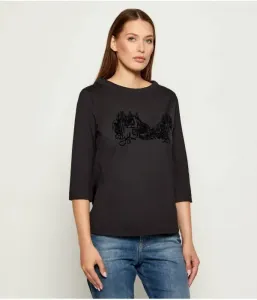 Блуза loose fit Marc Cain, черный