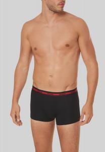 Трусы, 3 шт., пояс с логотипом, мужские HUGO, черный