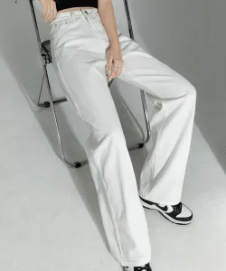 Aimoha -select-/Прямые джинсы Aimoha - Select -, цвет White