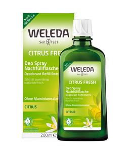 Дезодорант-спрей Weleda Citrus Fresh Deo Spray Nachfüllflasche, 200 ml