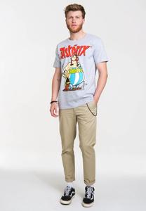 Футболка Easyfit Asterix - Астерикс и Обеликс LOGOSHIRT, цвет Grey-melange
