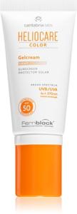 Тонизирующий крем-гель spf 50 Heliocare Color Gelcream, Light 50 ml