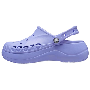 Crocs Сабо Baya Platform Clog женские фиолетовые