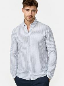 Рубашка brayden с длинными рукавами Indicode, синий