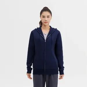 Женская флисовая спортивная кофта с молнией Domyos