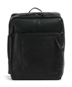 Рюкзак Bronco Jonathan из мелкозернистой кожи Spikes & Sparrow, черный