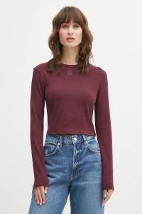 Лонгслив dafilomena_3 HUGO, фиолетовый