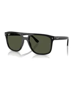 Солнцезащитные очки Rb2213, черная оправа, зеленые линзы. Ray-Ban, черный