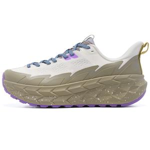 BMAI Кроссовки для бега Expeditioner Land Patrol унисекс, средний верх, цвет "морская ракушка", белый/мокко/фиолетовый