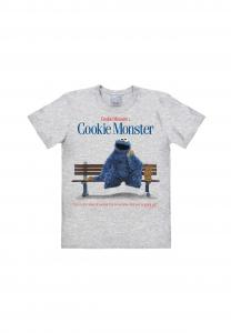 Футболка Easyfit Cookie Monster - Life LOGOSHIRT, цвет Grey-melange