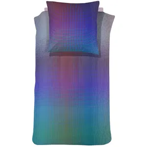Двустороннее постельное белье damai «Радуга», 3D эффект тени, фиолетовый