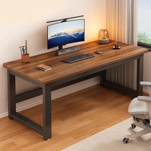 Компьютерный стол Zhuobo BZ35 100 см, утолщенный массив дерева, цвет Walnut