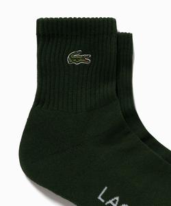 ребристые носки с нашивкой в виде крокодила