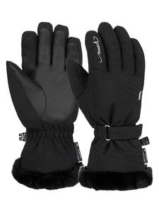 Reusch Функциональные перчатки без пальцев "Стелла" черного цвета