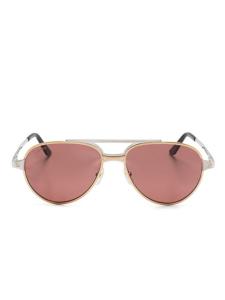 Солнцезащитные очки Сантос Cartier Eyewear, серебряный