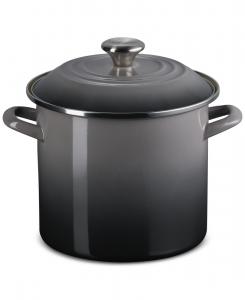 Эмалированная стальная кастрюля объемом 8 кварт (около 2,7 л) Le Creuset, Oyster