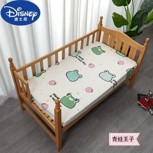 Disney Простыня на резинке 160x80 см, 60 г/м², 100% хлопок, цвет Qingwa Wangzi