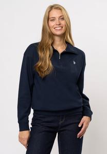 Толстовка U.S. Polo Assn. KATIE HALF-ZIP, Dark Sapphire/Dark Blue