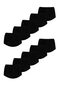 Трусы Teyli 10er Pack: Hohe Taille Baumwoll Classico, черный