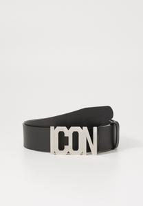Ремень DSQUARED2 ICON BELT, Nero/Palladio/Black