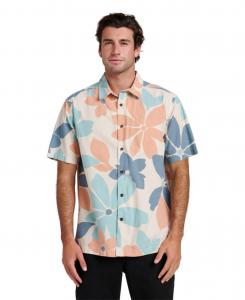 Мужская классическая рубашка Quiksilver Flower Power Quiksilver Waterman, Moonbeam