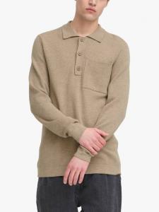 Ingmar вязаный поло с длинным рукавом Casual Friday