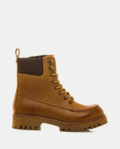 Женские ботильоны Lenox с воротником из овчины Mustang, горчичный