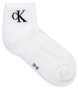 Носки мужские Calvin Klein Jeans с монограммой 2 пары, белый