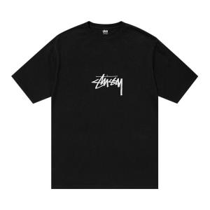 Футболка Stussy Pigment Dyed Small Stock 'Black', черный