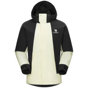 Ветровка для всех погодных условий унисекс Camel, цвет Phantom Black/Warm White