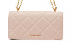 Синтетическая кожаная мини-сумка через плечо, женская многоцветная CHARLES&KEITH, хаки