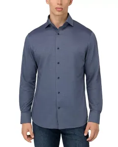 Японская трикотажная футболка стандартного кроя Boggi Milano, синий