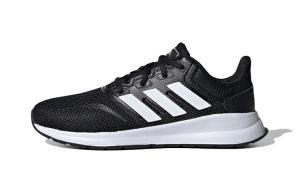 Кроссовки Runfalcon 1.0 Kids, низкие, черные/белые Adidas