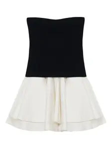 Мини-платье Isabelle с открытыми плечами Simkhai, черный