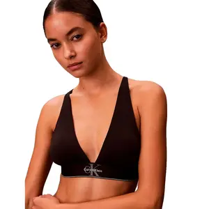 Треугольный бюстгальтер Calvin Klein LV00QF8703, черный