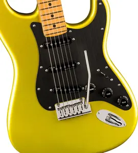 Электрогитара Fender American Ultra II Stratocaster, грифа из клена, цвет Solar Flare, с роскошным футляром