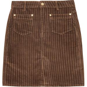 GANNI Повседневная короткая юбка Women's Drum Brown