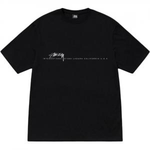 Футболка Smooth 80 Stussy, черный