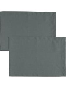 Erwin Müller Набор салфеток под тарелки, 2 шт , Мадрид, антрацитовый цвет