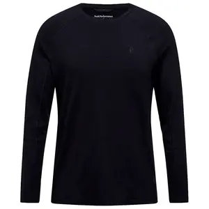 Базовый слой с длинным рукавом Peak Performance Magic Crew, черный