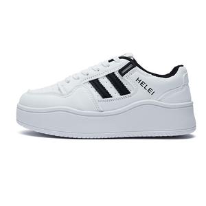 Cat Seven Seeks Женские противоскользящие износостойкие низкие скейтерские кроссовки Black White, цвет Black White