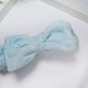 Yeye, Гладкая косметическая лента для волос, Синий