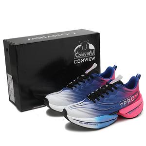 COMVIEW Унисекс кроссовки низкие обсидианово-чёрные/сияющий синий звёздный/сказочный мир электрик-блю, цвет Electric Blue