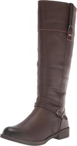 Женские повседневные сапоги Propet Tasha с круглым носком, на молнии, до колена, с низким каблуком 1-2" - черные