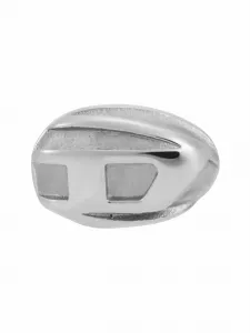 Серьги унисекс Diesel Accessories, серебристые, DX1484040