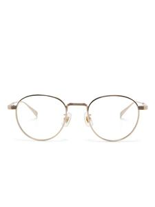 Очки в круглой оправе Dunhill, золотой