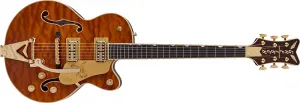 Gretsch Limited Edition Falcon Center Block Jr. с Bigsby Quilted Maple - Roundup Orange