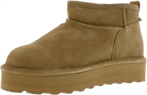 Детские ботинки BEARPAW Retro Shorty | 3” замшевые слипоны | Подкладка из шерстяной смеси | Зимние ботинки для дома и улицы