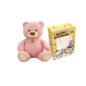 Плюшевая кукла Gifford Bear высотой 35см/50см/65см CHONGRONGLIANYU, розовый