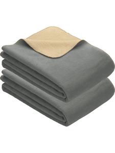 Одеяло Erwin Müller Wohn 2er Pack Matera, цвет grau/sand